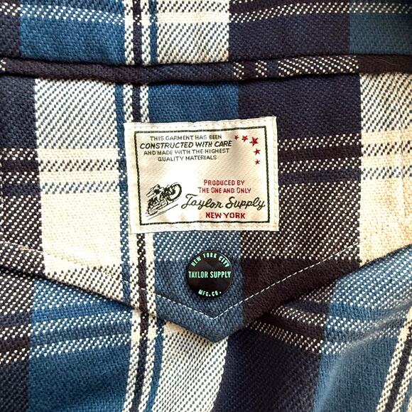 Taylor Supply Waxed Canvas Barn Coat Mens sz L Black Chore Field Jacket Preppy - Picture 4 of 8